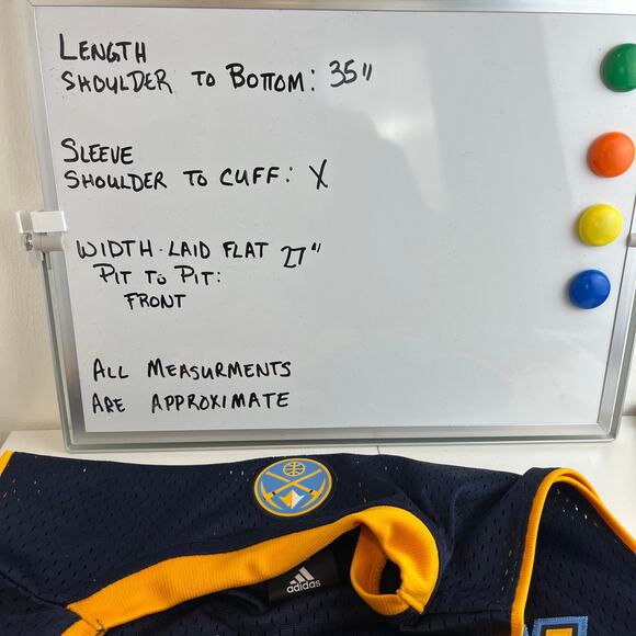 Adidas 2011 Carmelo Anthony Denver Nuggets Swingman #15 NBA Jersey Mens XL - Picture 12 of 12